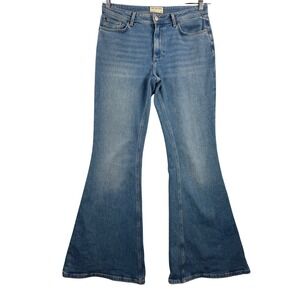 We The Free Love Bomb Flare Jeans 90s boho blue‎ sz 30